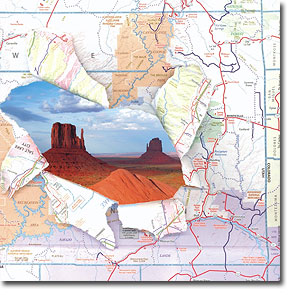 Utah Canyons Map